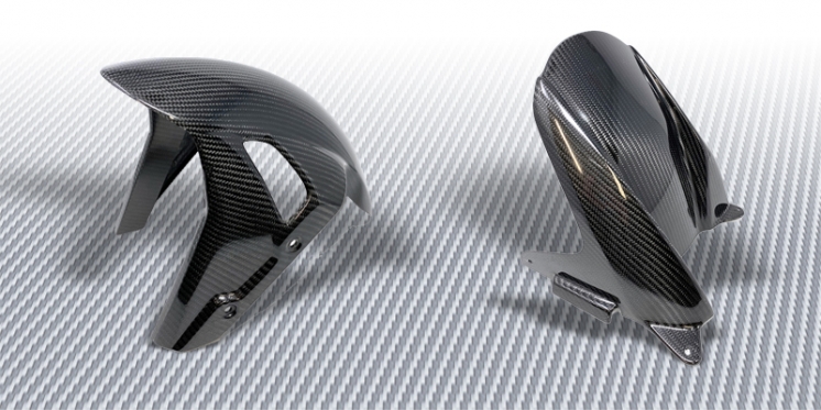 NEW PRODUCT: Twill carbon fiber front and rear mudguard for BMW S1000RR 2019/20