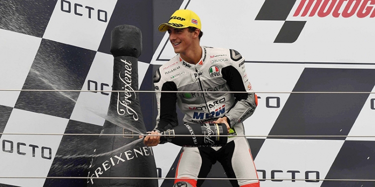 Grande podio di Bagnaia