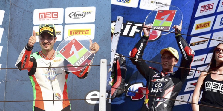 Many podiums at Misano