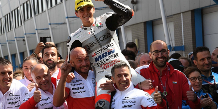 First career victory for Bagnaia